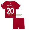 Original Trikotsatz Liverpool Diogo J. 20 Heimtrikot 2022-23 Für Kinder